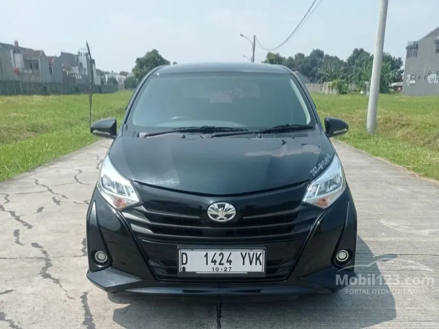 Jual Mobil Toyota Calya 2020 E 1.2 di Jawa Barat Manual MPV Hitam Rp 125.000.000