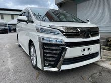 2018 Toyota Vellfire 2.5**ALPINE FULL SET**5 YEARS WARRANTY**NEGO UNTIL DEAL CALL NOW