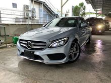 2015 Mercedes-Benz C200 2.0 AMG SPORT ** PUSH START / KEYLESS ENTRY / BSA / LKA / DISTRONIC PLUS / PRE SAFE / MEMORY SEAT / DTR STEERING / ANOLAGCLOCK