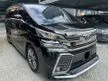 Used 2017/2019 Toyota Vellfire 2.5 (A) GOLDEN EYE MODELISTA SUNROOF LEATHER SEAT 360 CAM - Cars for sale