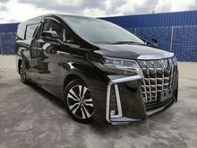 (3 LED) 2018 Toyota Alphard 2.5 SC NEW FACELIFT UNREGISTERED