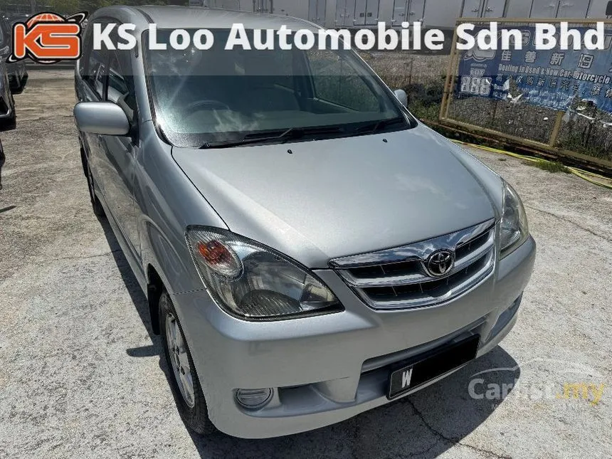 2011 Toyota Avanza E (Metallic) MPV