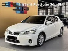 2012 Lexus CT 200h 1.8 Luxury Hatchback CT200 Hybrid