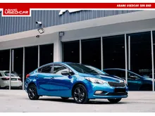 Kia Cerato 1.6 Sedan STYLISH SPORT RIM PADDLE SHIFTER CRUISE CONTROL TOUCHSCREEN ANDROID PLAYER REVERSE PARKING SENSOR PREMIUM LEATHER SEATS