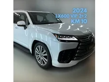 2023 Lexus LX 600 3.4 VIP SUV 2+2 White on Black Siap Pakai LX 600 VIP Putih