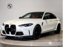 2023 BMW M3 3.0 Sedan Competition M xDrive 4WD, Kyalami Orange Merino leather seats, red calipers, Harman/Kardon, curved display, INCOMING STOCK