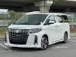Recon 2020 Toyota Alphard 2.5 G S C Package MPV Ready Stock White Modelista SC