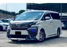 2018 Toyota Vellfire ZG EDITION 2.5 ONE VVIP OWNER TRUE MILES