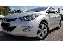 2013 Hyundai Elantra 1.6 (A) 1 Owner Leather Seats