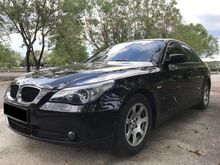 BMW 523i 2.5(A) E60 CKD I-DRIVE LOW MILEAGE TIP TOP CONDITIONS 100% ACCIDENT FREE