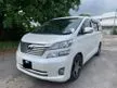 Used 2011 Toyota Vellfire 2.4 X MPV 8 Seater 8 seats eight seaters leather tip top condition - Cars for sale
