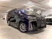 Recon 2020 Toyota Alphard 2.5 G S TYPE GOLD MPV/ 2 EYES LED/ SEMI LEATHER/ 2 POWER DOOR/ POWER BOOT/ REVERSE CAMERA/ PCS/ LKA - Cars for sale
