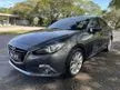 Used Mazda 3 2.0 SKYACTIV-G CBU (A) 2015 Full Service Record Sunroof 1 Owner Only Original Paint TipTop Condition View to Confirm - Cars for sale