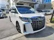 Recon (Grade 4.5, Genuine Mileage, Auction Sheet Proven) 2021 Toyota Alphard 2.5 SC G S C High Spec. BSM, Sunroof, RCTA, DvD, 3-LED. - Cars for sale