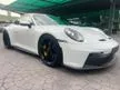 Recon 2021 Porsche 911 4.0 GT3 Coupe Clubsport Package With Roll Cage Unregistered