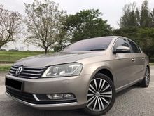 2014 Volkswagen Passat 1.8 TSI SOFT TURBO FACELIT MODEL NICE COLOR PADDLE SHIFT