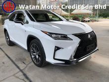 2016 Lexus RX200t 2.0 F Sport SUV NO HIDDEN CHARGES
