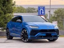 2019 Lamborghini Urus 4.0 V8 Novitec Exhaust, Bang & Olufsen Sound System, 23inch Rim, Ventilation & Massage Seat, 360 Camera, Panoramic Roof, HUD