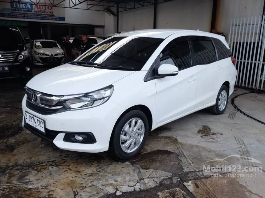 Jual Mobil Honda Mobilio 2017 E 1.5 di Banten Automatic MPV Putih Rp 159.000.000
