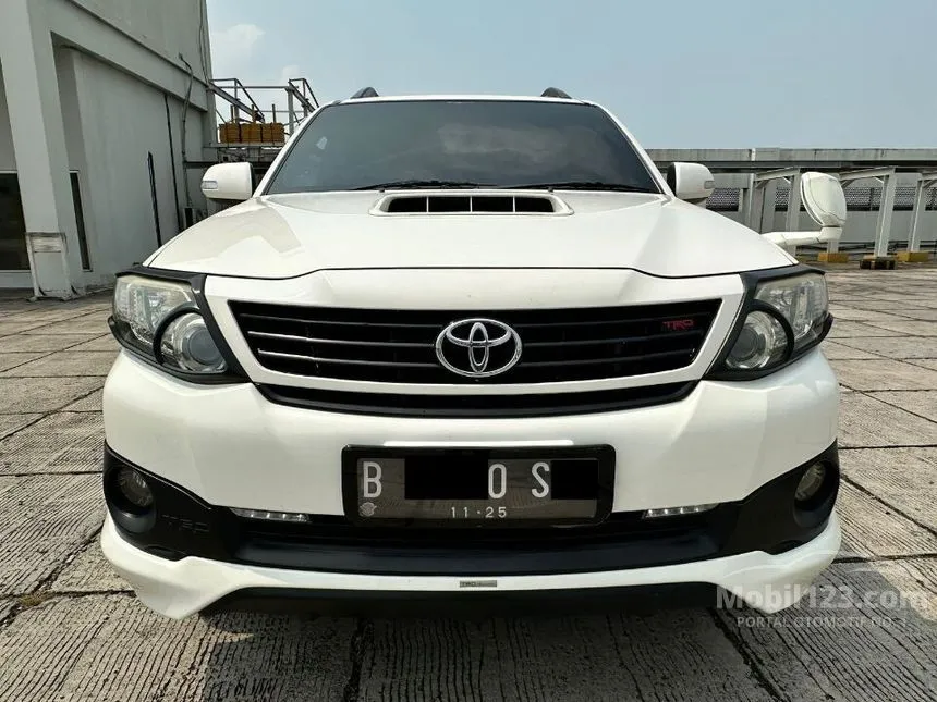 Jual Mobil Toyota Fortuner 2014 G TRD 2.5 di DKI Jakarta Automatic SUV Putih Rp 255.000.000