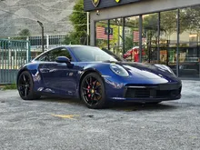 2021 Porsche 911 3.0 Carrera S Coupe w PDLS Plus, Sunroof, 4Cam, Sport Chrono, Sport Exhaust, BOSE Sound, 2020, 2022, Carrera, 911, Blue, 2 Door, 992