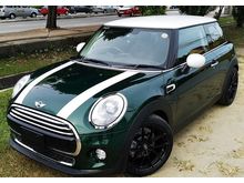 2015 MINI COOPER 1.5 TWIN TURBO FACELIFT JAPAN SPEC UNREG SELLING PRICE ( RM 142,000.00 NEGO ) CAR BODY - GREEN COLOR ( 3644 )