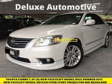 2012 Toyota Camry 2.4 Premium V TRD Keyless Push Start Leather Seat