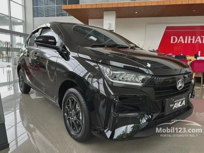 Jual Mobil Daihatsu Ayla 2024 R 1.2 di DKI Jakarta Manual Hatchback Hitam Rp 166.000.000