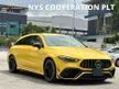 Recon 2020 Mercedes Benz CLA45S 4 Matic + Shooting Brake 2.0 AMG Line Unregistered AMG Semi Bucket Full Leather Seat Power Seat Memory Seat Surround View C