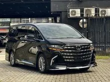 (950KM, 6A CONDITION)2025 TOYOTA ALPHARD 2.5 Z MODELLISTA FULL SPEC - FREE 8 YEARS WARRANTY