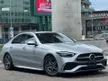 Recon UNREG 2023 MERCEDES BENZ C180 AMG LINE 1.5T 360 CAMERA, ALCANTARA SEAT, MEMORY SEAT, VERTICAL SCREEN, DIGITAL METER, PADDLE SHIFT, LED HEADLIGHT