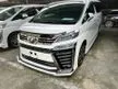 Recon 2018 Toyota Vellfire 2.5 MPV