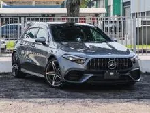 2025 Mercedes-Benz AMG A45 2.0 S 4MATIC+ Hatchback BURMESTER MASSAGE SEAT HEAD-UP DISPLAY Grade 5A