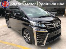 2019 Toyota Vellfire 2.5 ZG 3 LED Full Alpine Player Set Sun Roof Moon Roof Full Leather Pilot Seat 360 Camera Pre Crash Lane Keep Assist 9 Air Bag