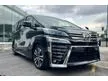 Recon 2018 Toyota VELLFIRE 2.5 ZG 3LED Sunroof Geniune Leather Seater - Cars for sale