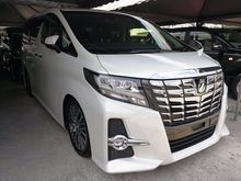 2015 Toyota Alphard 2.5 SC SPEC PILOT EXECUTIVE SEAT FULL SPEC UNREG 2015