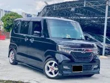 2019 Honda N-Box 0.7 Custom G L Micro car Turbo Dual Sliding-door & Tein absorber