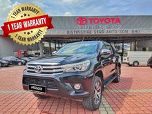 2017 Toyota Hilux 2.8G (AT) +FREE 1 YEAR WARRANTY +FREE 1 YEAR SERVICE BY AUTHORIZED DEALER +TRUSTED USED CAR DEALER+