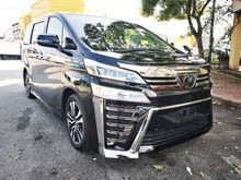 2018 Toyota Vellfire 2.5 ZG - 3 LED / PILOT SEAT / POWER BOOT / OFFER PRICE / MANY UNIT / NEW FACELIFT MODEL