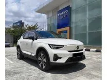 2024 Volvo SELEKT XC40 Recharge P8 Ultimate Pure Electric (Volvo Pre-Owned / 3,000 KM )