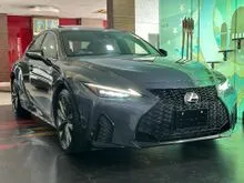 2021 Lexus IS 300 2.0 F Sport Sedan Unreg Japan Grade 5A High Spec Low Mileage