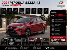 2021 Perodua BEZZA 1.3 PREMIUM X (A) Perodua Service Record Senang Lulus High Loan