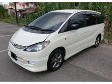 TOYOTA ESTIMA 2.4 AERAS, 1ST DIRECT OWNER, 7 SEATER, CARBON FIBER INTERIOR, DVD PLAYER, REAR MONITOR, 4 NEW TYRE, MANY EXTRAS, PERFECT