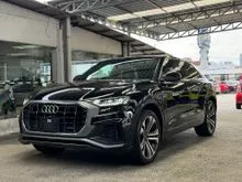 2021 Audi Q8 3.0 55TFSI Quattro S-Line 4WD, P/Roof, Surround Cam, B&O Sound, Matrix Led, Super Low Mileage