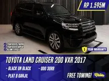 2017 Toyota Land Cruiser 4.5 200 VX-R SUV Black Hitam LC LC200 200VXR VXR