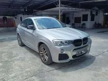 2015 BMW X4 2.0 xDrive28i M Sport SUV (LOAN KEDAI IC SAHAJA)