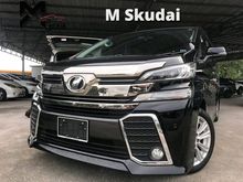 2015 Toyota Vellfire 2.5 ZA 7 SEATER 2 POWER DOOR WITH SUNROOF