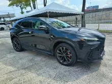 2024 Lexus NX 350 2.4 F Sport / TRD BODYKIT / SUNROOF / 2 TONE INTERIOR / 360 CAMERA / HUD / DIM / BSM / GRADE 5A / 27K KM ORI