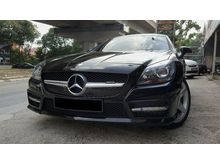 Mercedes-Benz SLK250 AMG CABRIOLET 1YEAR WARRANTY 2014,RED LINER INTERIOR,ORIGINAL SLK250 AMG,PANAROMIC ROOF,AMG SPORT RIMS,ONE DATIN OWNER