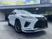 Recon 2021 Lexus RX300 2.0 F Sport SUV MID-YEAR SALES MANY UNIT NEW FACELIFT 360 CAMERA PANORAMIC ROOF BSM LKA HUD UNREG - Cars for sale